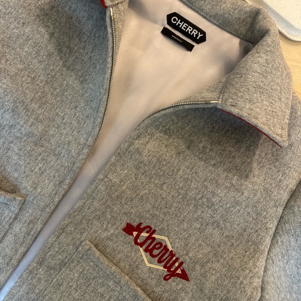 Cherry LA Wool Club Jacket - Picture 3 of 13